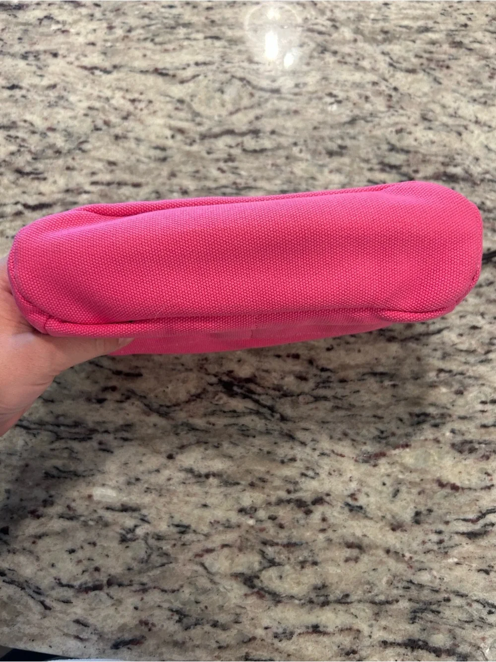 Vercord Pink Canvas Bag Organized